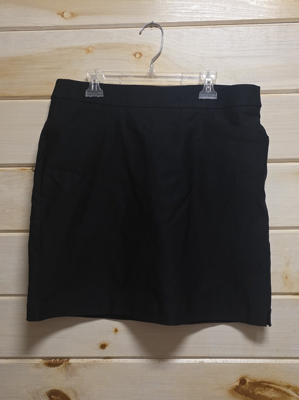 Rafaella Medium Black Mini Skort